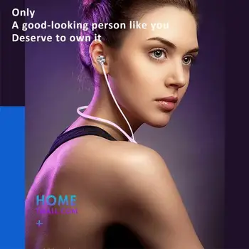A03 Bluetooth 5.0 bezprzewodowy zestaw słuchawkowy szyi wisi sportowa szyi wisi zestaw słuchawkowy bluetooth (płaski przewód) audifonos słuchawki bluetooth