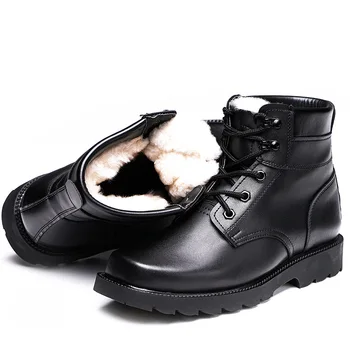 A12 2020Winter wojskowe buty męskie buty Martina plus, odzież ciepłe bawełniane buty na podeszwie stalowa bojowe buty buty narciarskie.