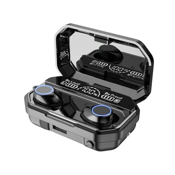 A16 TWS Bluetooth słuchawki sportowe, słuchawki bezprzewodowe stereo gaming słuchawki wodoodporny 2000mAh Power Bank Erbuds z mikrofonami