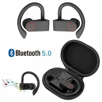 A9 TWS słuchawki Bluetooth true wireless earbuds 8 godzin muzyki bluetooth 5.0 bezprzewodowy zestaw słuchawkowy wodoodporna słuchawki elari