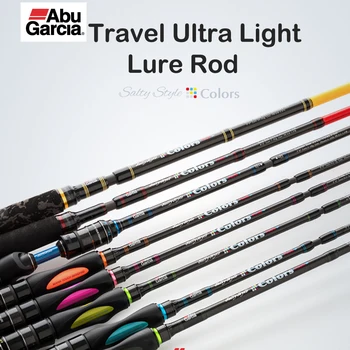 Abu Garcia 1.65 m-2.74 m STC Colors Baitcasting Fishing Rod Travel Ultra Light Spinning Lure M L Power 4-5 odcinków z torbą do wędki