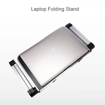 Adapdesk Regulowana Podstawka Do Notebooka Aluminium Do Łóżka Stand-Up Stół Do Macbook Air Wsparcie Uchwyt Do Notebooka Posiadacz Laptopa Pion Stół