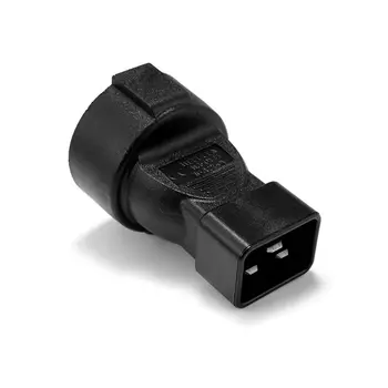 Adapter zasilania IEC C20 Plug to Schuko CEE7/7 żeński adapter zasilania kobieta ZASILAJĄCEJ UPS IEC320 EU Plug Adapter Socket