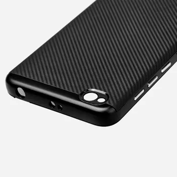 AIORIA odporny na wstrząsy etui dla Xiaomi Redmi 4A dysk KOMPUTERA z miękkiego TPU 2in1 materiał z włókna węglowego serii mocno pokrywa