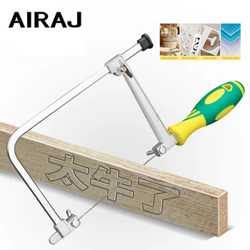 AIRAJ Multi-function U-saw jest brzeszczot nr 1 do drewna, cięcie drewna, PCV, akryl, plastik ciągnąć kwiat mini piła
