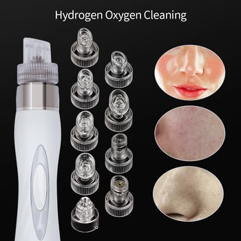 Akcesoria do mikrodermabrazji twarzy trądzik porady H2O2 dokładne czyszczenie twarzy Lifting hydro piękno maszyny drukującej