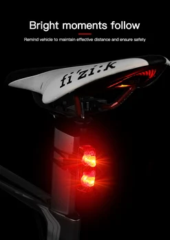 Akcesoria magnetyczne, indukcyjne rowerowe reflektory rowerowa lampka ostrzegawcza, wodoodporna led jazda na Rowerze lampa tylna zespolona lampa tylna rower akcesoria
