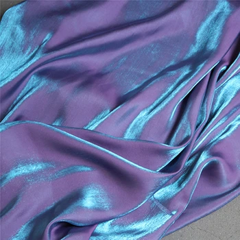 Akryl bawełna, jedwab, satyna, tkaniny fioletowy dekoracje DIY piżama koszula Kung-Fu garnitur Cheongsam ślubna suknia designerskie podkładki