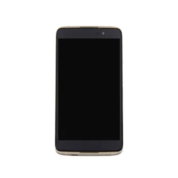 Alcatel One Touch Idol 4 LTE OT6055 6055 6055P 6055Y 6055B 6055K wyświetlacz LCD digitizer ekran dotykowy w komplecie + ramka