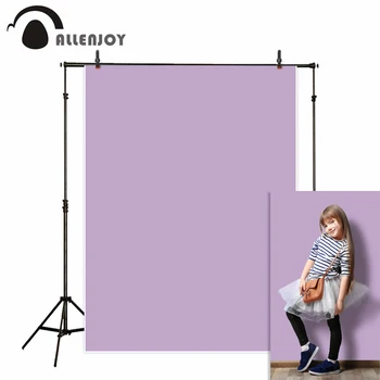 Allenjoy tła fotograficzne, portret, czysty kolor fioletowy wzór ślub tło photocall studio fotograficzne фотозона