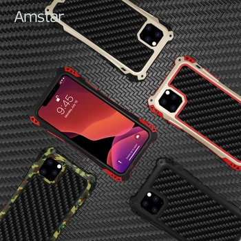 Amstar stop cynku Heavy Duty Protection case do telefonu iPhone 11 Pro Max X XR XS Max 7 8 Plus 360 Full Protective Armor Cover