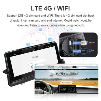 Android 10.0 samochodowy Радиоплеер do BMW E90 E91 E92 E93 multimedialna Nawigacja GPS głowicy IPS ekran Idrive Carplay lTE 4G RDS