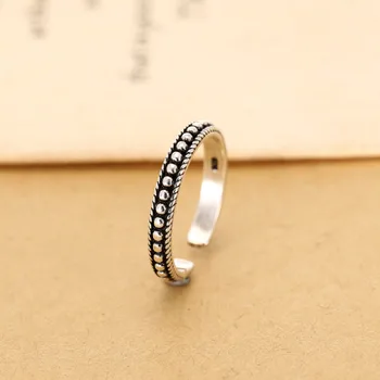 Anel Masculino pierścienie dla kobiet Spots&p Design rocznika tajski biżuteria otwarte pierścień kochanka najlepszy prezent