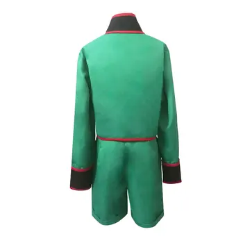 Anime Hunter X Hunter GON FREECSS cosplay kostium zielone bluzki +spodnie kostium Halloween, Christmas party Mężczyźni Kobiety cosplay odzież C82M28