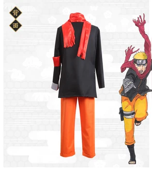Anime ostatni Naruto film Uzumaki Naruto ósmy cosplay kostium Боруто ojciec kompletny zestaw ninja mundury