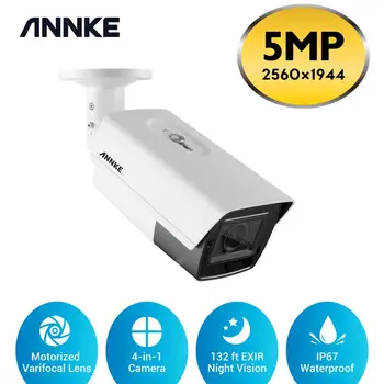 ANNKE 5MP Wired Security Camera Outdoor zoom optyczny 5X, zoom 130 ft typu Superior Infrared Bullet Security Camera
