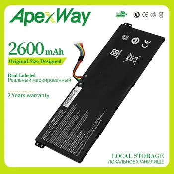 Apexway AC14B8K AC14B18J AC14B13J bateria do laptopa Acer Aspire E3-111 E3-112 E3-112M ES1-511 V3-111P CB3-531 TravelMate B115