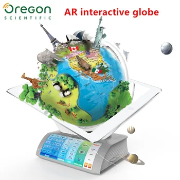 AR intelligent globe interaktywna własność głosu punkt czytanie szkolenia 3D efektów, chiński, angielski, francuski, język włoski