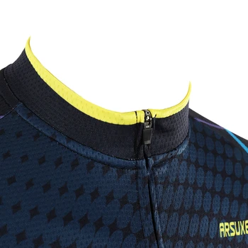 ARSUXEO męska jazda na Rowerze Jersey bluzki z długim rękawem koszulki MTB rower odzież rower górski sportowa jazda na Rowerze odzież Quick Dry Z9