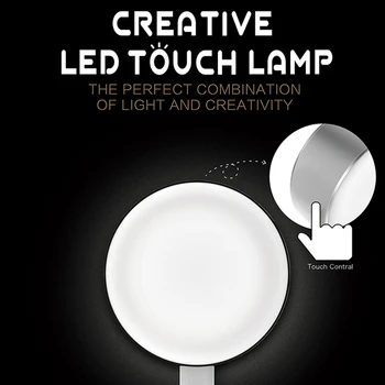 Auto Touch 2 Port USB gadżety Dimmable LED Smart lampa Biurkowa ładowarka do iPhone Samsung Xiaomi ładowarka do telefonu komórkowego