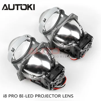 AUTOKI New I8 Pro 80W Hella G5 Brakcet Bi-led proejctors obiektyw do modernizacji samochodowych reflektorów led obiektyw