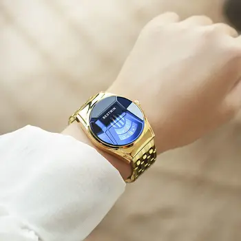 Automatyczne męskie markowe zegarki męskie moda wodoodporny High-End Trend TikTok Net Red Quartz Watch zegarki męskie
