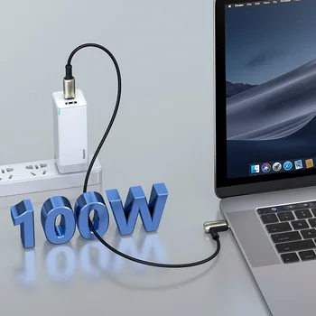 Baseus PD 3.1 100W USB Type-C to Type C kabel Quick Charge 4.0 Fast Charger przewód iPad, MacBook Pro 4K@60HZ USB-C Type-C kabel