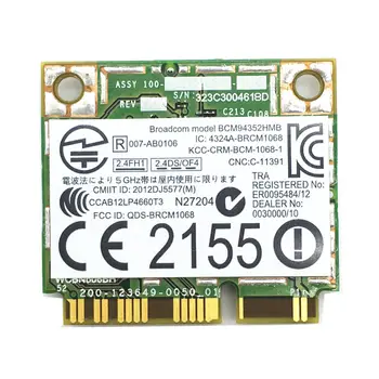 BCM94352HMB DW1550 802.11 ac 867Mbps AC 2.4&5G BT4.0 WiFi bezprzewodowa karta sieciowa wsparcie dla Mac OS