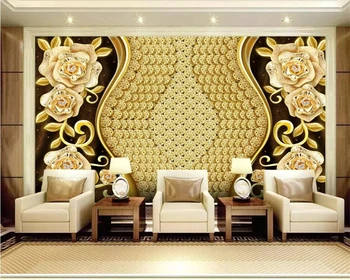 Beibehang ścienne tapety 3 d roll Europejski wzór miękki pakiet rzymska kolumna dekoracji domu TV tapety salon