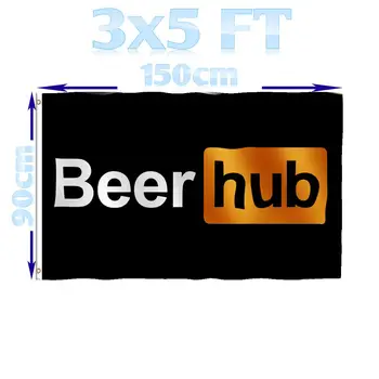 BENFACTORY Store 3x5 Ft Wub Pron Beer Hub flaga jednowarstwowy 100D poliester mosiądz oczka kryty basen