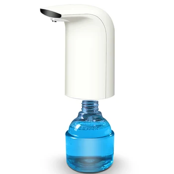 Bezdotykowy dozownik mydła w podczerwieni automatyczny indukcyjny bezdotykowy alkoholu dozownik butelka 300 ml dezynfekcja rąk
