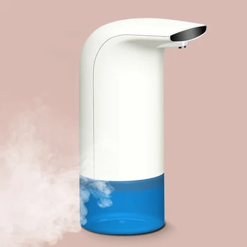 Bezdotykowy dozownik mydła w podczerwieni automatyczny indukcyjny bezdotykowy alkoholu dozownik butelka 300 ml dezynfekcja rąk