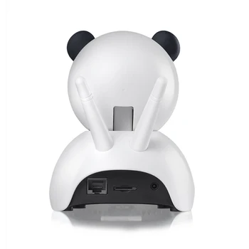 Bezprzewodowa Panda kamera WIFI IP P2P CCTV Cam Baby Monitor Safety Surveillance HD H. 264 2.0 MP obiektyw IR noktowizor dla Androida i IOS