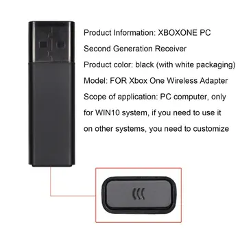 Bezprzewodowy adapter odbiornik dla systemu Microsoft XBOX adaptery drugiej generacji kontroler Adaptador