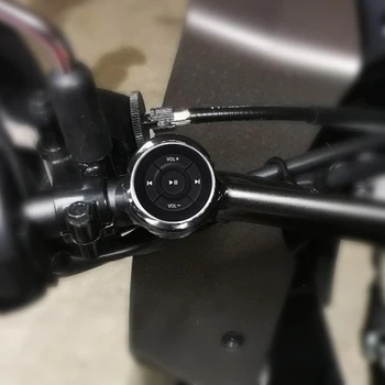 Bezprzewodowy Bluetooth pilot zdalnego sterowania samochód koło kierownicy, motocykl, rower, kierownica media przycisk dla ipada do IOS Android smartphone