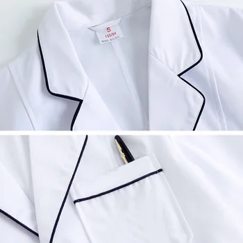 Bielizna spa mundury salon kosmetyczny praca peelingi mundury laboratorium płaszcz długi odcinek mundury płaszcze laboratorium medyczne peelingi mundury