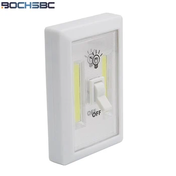BOCHSBC Mini Night Lamp Lights LED Motion Led Light for Closet,Stairs,Deck,Basement Hallway Wall Cabinet Lamp COB Wall Lights
