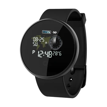 Bozlun cienkie inteligentne zegarki męskie serca kaloryczność fitness Smartwatch ekran dotykowy stoper IP67 wodoodporny Sport Smart Band