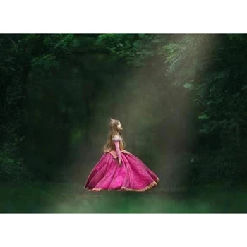 Boże Narodzenie Halloween Dziewczyny Aurora Sukienka Bebe Różowe Koronki Suknie Ślubne Śpiąca Królewna Wróżka Strój Fantasy Aurora Infantil