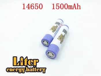 Brand Liter energy ciasto 3.7 V 1500mAh battery 14650 High Drain batterie lithium For imr 14650 power