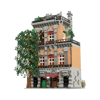 Buduje MOC Series Old Tow Hotel Building Blocks Diy 5283pcs Toys Bricks Educational Collection Model Christmas Gift for Children