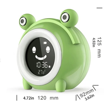 Budzik do sypialni dla dzieci cyfrowy Ok To Wake Clock Baby Children ' s Sleep Training Clock with Wake Up Light Nap Timer