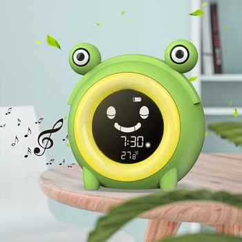 Budzik do sypialni dla dzieci cyfrowy Ok To Wake Clock Baby Children ' s Sleep Training Clock with Wake Up Light Nap Timer