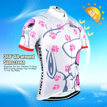 BXIO Womens Pro Cycling Jersey Ropa De Camisa Ciclismo z krótkim rękawem odzież rowerowa Sport Ropa Ciclismo mujer jazda na Rowerze koszulki zestaw