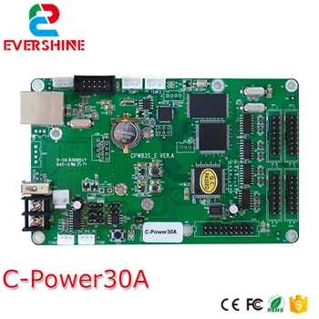 C-power30A lintel RGB full color led ekran full color led advertising screen display controller card