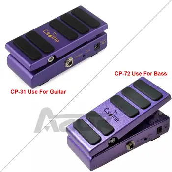 Caline CP-31/CP-72 Wah/VOLUME Effect Pedal Use For Guitar or Bass Wah/Volume Guitar Pedal Effect, Guitar Accessories True Bypass