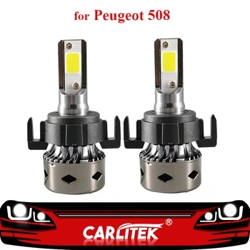 CARLitek Car Far h7 Led Bulb for Peugeot 508 12000LM 6000K with Special Socket Mini 12V Canbus Led Auto Fog Lamp