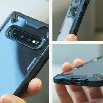 Carprie etui do telefonu Samsung Galaxy S10/S10 Plus 6.1/6.4 inchCase pancerz pokrywa zderzak telefonu 19Mar11