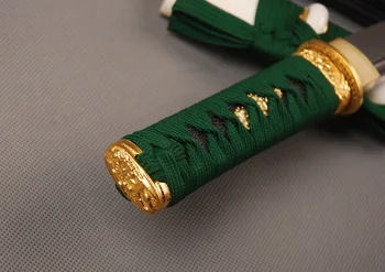 Całkowicie Ręcznie Składany Stal Japońskie Tanto Pełna Tan Miecz Samurajski Ostry Nóż Doskonały Metalowy Dekoracji Domu