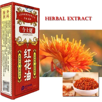 Chińskie prawdziwy olej z krokosza barwierskiego dla reumatoidalnego zapalenia stawów i bólu mięśni do zdejmowania siniaków